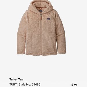 Girls' Los Gatos Fleece Zip Up Hoody size 14